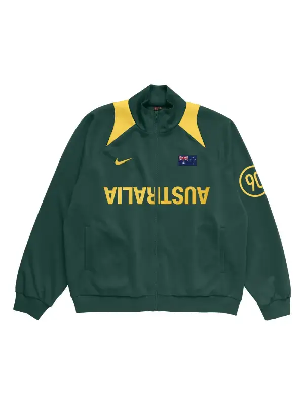 CJ X NIKE AUSTRALIA TOTAL 90 ANTHEM JACKET FRONT VIEW CJ X NIKE AUSTRALIA TOTAL 90 ANTHEM JACKET FRONT VIEW