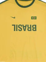 CJ X NIKE BRASIL TOTAL 90 T-SHIRT CLOSE-UP VIEW