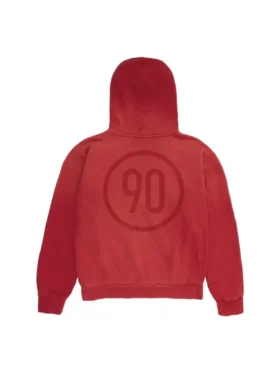 CJ X NIKE CROATIA TOTAL 90 HOODIE BACK VIEW