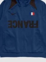 CJ X NIKE FRANCE TOTAL 90 ANTHEM JACKET CLOSE-UP VIEW