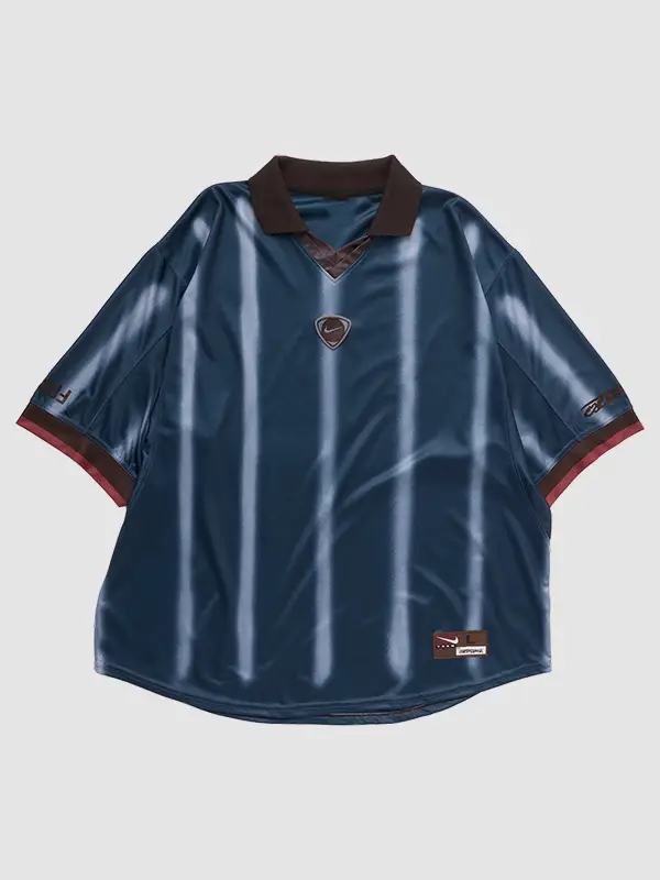 CJ X NIKE FRANCE TOTAL 90 RETRO JERSEY FRONT VIEW CJ X NIKE FRANCE TOTAL 90 RETRO JERSEY FRONT VIEW