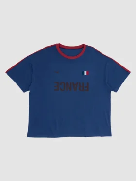 CJ X NIKE FRANCE TOTAL 90 T-SHIRT FRONT VIEW
