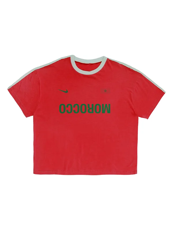 CJ X NIKE MOROCCO TOTAL 90 TEE FRONT VIEW CJ X NIKE MOROCCO TOTAL 90 TEE FRONT VIEW