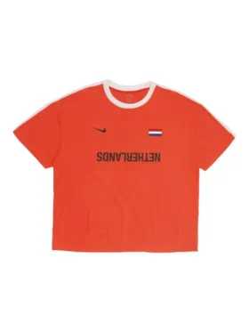 CJ X NIKE NETHERLANDS TOTAL 90 TEE FRONT VIEW