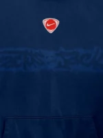 CJ X NIKE NORWAY TOTAL 90 HOODIE CLOSE-UP VIEW