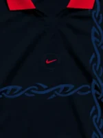 CJ X NIKE NORWAY TOTAL 90 RETRO JERSEY CLOSE-UP VIEW