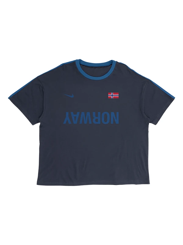 CJ X NIKE NORWAY TOTAL 90 TEE FRONT VIEW