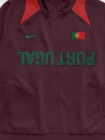 CJ X NIKE PORTUGAL TOTAL 90 ANTHEM JACKET CLOSE-UP VIEW