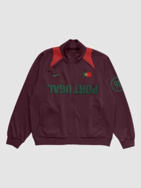CJ X NIKE PORTUGAL TOTAL 90 ANTHEM JACKET FRONT VIEW