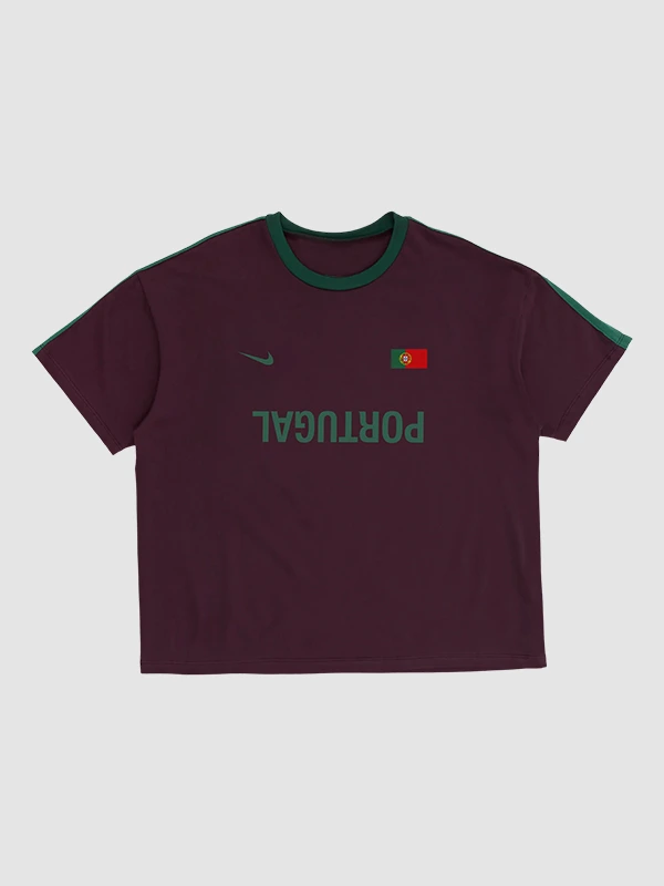 CJ X NIKE PORTUGAL TOTAL 90 T-SHIRT FRONT VIEW