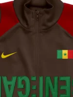 CJ X NIKE SENEGAL TOTAL 90 ANTHEM JACKET CLOSE-UP VIEW