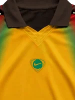 CJ X NIKE SENEGAL TOTAL 90 RETRO JERSEY CLOSE-UP VIEW