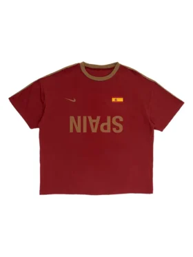 CJ X NIKE SPAIN TOTAL 90 TEE FRONT VIEW