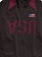 CJ X NIKE USA TOTAL 90 ANTHEM JACKET CLOSE-UP VIEW