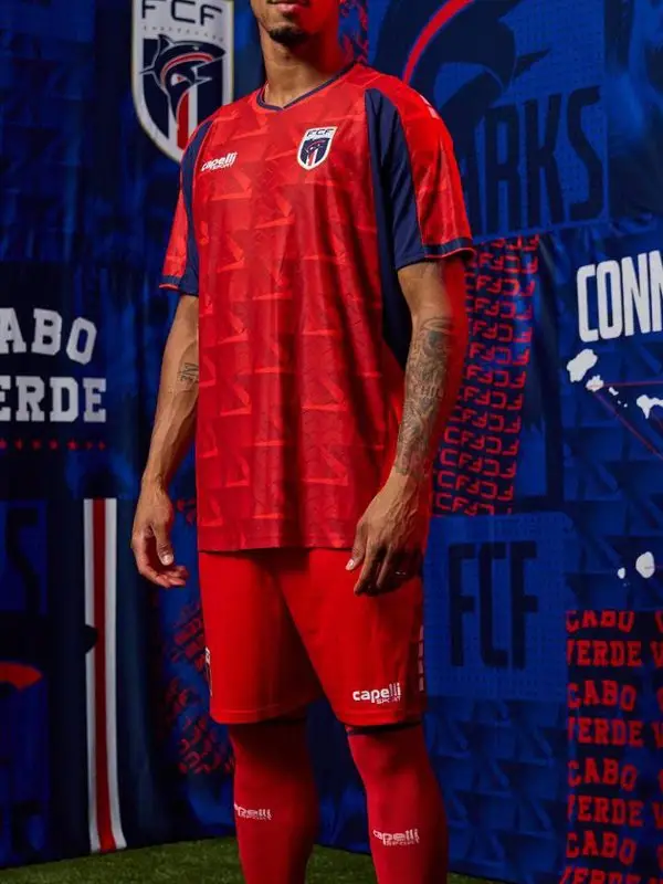 Cabo Verde 2026 Third Kit Jersey Side View