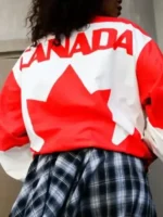 Canada Windbreaker Jacket Close-Up Design Back
