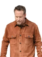 Cole Hauser Dutton Ranch premiere Shirt Close-Up View