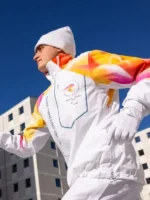 Cortina 2026 Olympics Torchbearers Jacket Look Design View