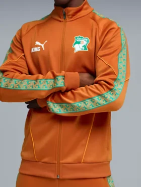 Côte d'Ivoire KING Anthem Jacket Front View