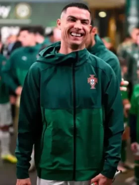 Cristiano Ronaldo Qualifier Jacket Front View