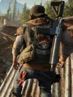 Days Gone Deacon Saint John Black Leathet Vest