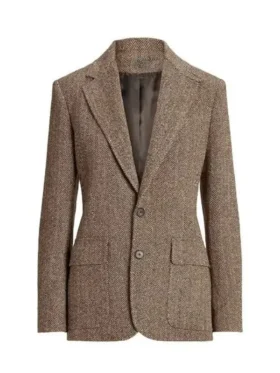 Dutton Ranch Beth Dutton Checked Blazer View Look