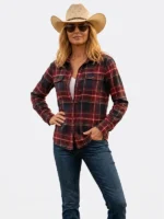 Dutton Ranch Beth Dutton Plaid Shirt View Look