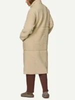 Dutton Ranch Beth Dutton Sherpa Coat Back View