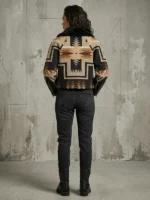 Dutton Ranch Beth Dutton Western Print Jacket Look