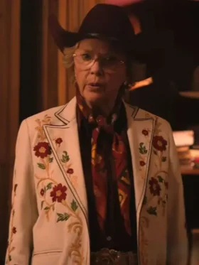Dutton Ranch Beulah Jackson Floral Blazer Front VIew
