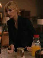 Dutton Ranch Kelly Reilly Black Blazer Front View