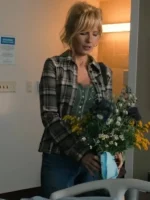 Dutton Ranch Kelly Reilly Plaid Shirt Front View