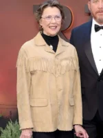Dutton Ranch Premiere Annette Bening Fringe Jacket Design View