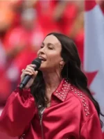 FIFA World Cup Alanis Morissette Jacket Close-Up View