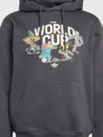 FIFA World Cup Grey Hoodie 2026 Close-Up View