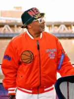 Finals Spike Lee Orange Knicks Jacket Look Design