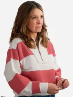 Four Seasons Tina Fey Striped Sweatshirt Side View