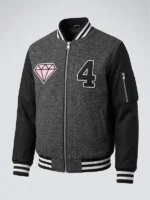 GTA 6 Panther Letterman Varsity Jacket View Look