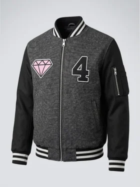 GTA 6 Panther Letterman Varsity Jacket View Look