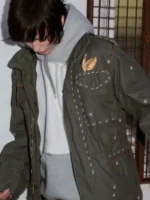 Gdbg X Alpha M-65 Upcycled Jacket Closure View