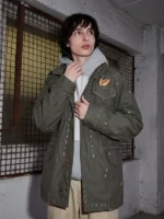 Gdbg X Alpha M-65 Upcycled Jacket View Look