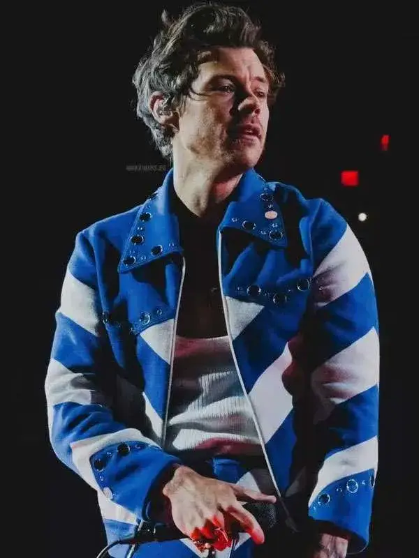 Harry Styles Love On Tour Track Jacket Front View Harry Styles Love On Tour Track Jacket Front View