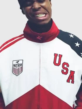Intra x USA Nations Jacket Front View