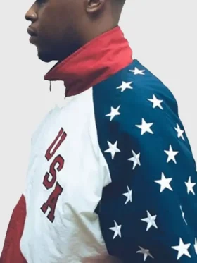 Intra x USA Nations Jacket Side View