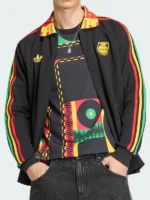 Jamaica x Bob Marley Anthem Jacket Closure View