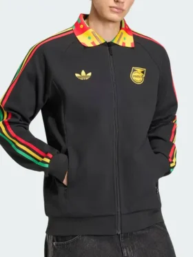 Jamaica x Bob Marley Anthem Jacket Front View