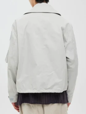 Jiyong Kim x Alpha Sun Bleached Wide Jacket Back View