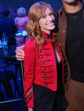 Katherine McNamara Military Jacket Front View