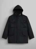 M-65 Field Alpha Industries Black Jacket View Look