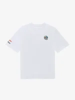 Malbon F1 Bermuda Pit Sketch T Shirt White